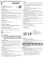 Предварительный просмотр 7 страницы VOLTCRAFT 2588045 Operating Instructions Manual