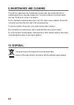 Preview for 44 page of VOLTCRAFT 4500ADVANCED Operating Instructions Manual