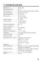 Preview for 67 page of VOLTCRAFT 4500ADVANCED Operating Instructions Manual