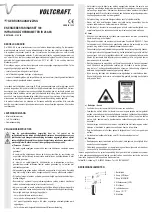 Preview for 7 page of VOLTCRAFT 51 00 53 Operating Instructions Manual