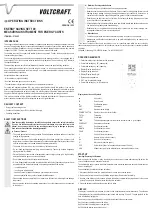 Preview for 11 page of VOLTCRAFT 51 00 53 Operating Instructions Manual