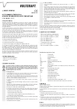 Preview for 13 page of VOLTCRAFT 51 00 53 Operating Instructions Manual