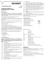 Preview for 15 page of VOLTCRAFT 51 00 53 Operating Instructions Manual