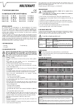 Предварительный просмотр 4 страницы VOLTCRAFT 51 28 91 Operating Instructions