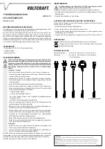 VOLTCRAFT 51 40 90 Operating Instructions preview