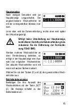 Preview for 15 page of VOLTCRAFT 513134 Operating Instructions Manual