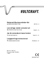 VOLTCRAFT 710226 Operating Instructions Manual preview