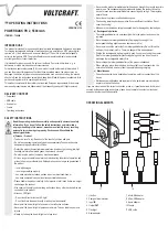 Предварительный просмотр 3 страницы VOLTCRAFT 759654 Operating Instructions Manual