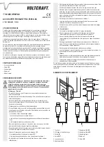 Предварительный просмотр 5 страницы VOLTCRAFT 759654 Operating Instructions Manual