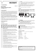 Предварительный просмотр 3 страницы VOLTCRAFT AM-39X14/TEMP Operatoring Instructions