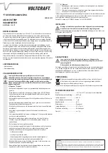 Предварительный просмотр 4 страницы VOLTCRAFT AM-39X14/TEMP Operatoring Instructions