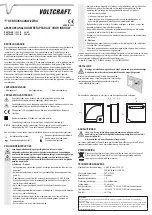 Preview for 4 page of VOLTCRAFT AM-96X96 Operating Instructions