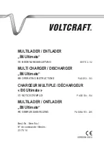 Предварительный просмотр 1 страницы VOLTCRAFT B6 Duo Operating Instructions Manual