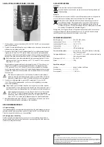 Предварительный просмотр 8 страницы VOLTCRAFT BC-1001 Operating Instructions Manual