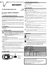 Preview for 1 page of VOLTCRAFT BL-20 TRH Operating Instructions