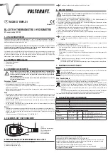 Preview for 3 page of VOLTCRAFT BL-20 TRH Operating Instructions