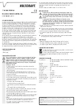 Preview for 3 page of VOLTCRAFT BS-8.0 Operating Instructions