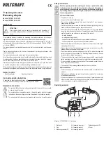 Предварительный просмотр 3 страницы VOLTCRAFT CAA-1L 16 Operating Instructions Manual