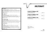 VOLTCRAFT CHARGE TERMINAL 2500 Operating Instructions Manual предпросмотр