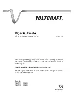VOLTCRAFT CLA40 (German) Bedienungsanleitung preview