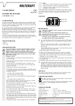 Предварительный просмотр 3 страницы VOLTCRAFT CPAS-3400/3 Operating Instructions