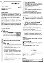 Предварительный просмотр 3 страницы VOLTCRAFT CQCP-2400 Operating Instructions