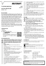 Предварительный просмотр 4 страницы VOLTCRAFT CQCP-2400 Operating Instructions