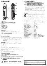 Предварительный просмотр 4 страницы VOLTCRAFT DDS-3025USB Operating Instructions Manual