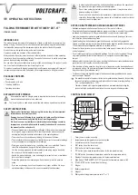 Preview for 3 page of VOLTCRAFT DET-3T Operating Instructions Manual