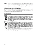 Preview for 24 page of VOLTCRAFT DL-111K Operating Instructions Manual