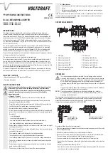 Preview for 3 page of VOLTCRAFT DLA-3L Series Operating Instructions Manual