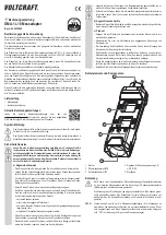 Предварительный просмотр 3 страницы VOLTCRAFT DMA-1L 16 Operating Instructions Manual