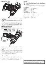 Предварительный просмотр 4 страницы VOLTCRAFT DMA-1L 16 Operating Instructions Manual