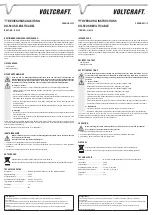 Preview for 1 page of VOLTCRAFT DO-50 Operating Instructions