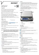 Preview for 3 page of VOLTCRAFT DS-50S Operating Instructions Manual