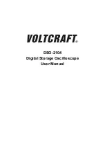 Preview for 1 page of VOLTCRAFT DSO-2104 User Manual