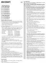 Preview for 1 page of VOLTCRAFT DSO-6084E Operating Instructions Manual