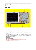 Preview for 1 page of VOLTCRAFT DSO-6202F Quick Manual