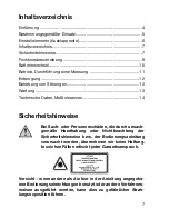 Preview for 8 page of VOLTCRAFT DT 2 L / k Operating Instructions Manual