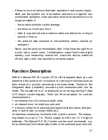 Preview for 22 page of VOLTCRAFT DT 2 L / k Operating Instructions Manual