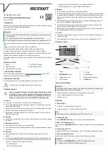 Preview for 3 page of VOLTCRAFT DT-70 Operating Instructions Manual