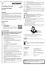 Предварительный просмотр 2 страницы VOLTCRAFT DTPS-6000/4 Operating Instructions