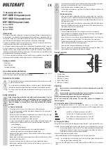 Предварительный просмотр 3 страницы VOLTCRAFT ESP 20000 Operating Instructions Manual