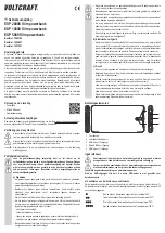 Предварительный просмотр 7 страницы VOLTCRAFT ESP 20000 Operating Instructions Manual