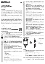 Предварительный просмотр 3 страницы VOLTCRAFT ESPS-1500 Operating Instructions Manual