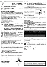 Preview for 1 page of VOLTCRAFT FB-01 SWD Operating Instructions