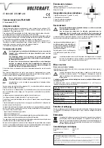 Preview for 3 page of VOLTCRAFT FB-01 SWD Operating Instructions