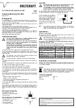 Preview for 4 page of VOLTCRAFT FB-01 SWD Operating Instructions