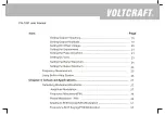 Preview for 4 page of VOLTCRAFT FG-1251 Operating Manual