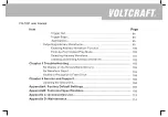 Preview for 6 page of VOLTCRAFT FG-1251 Operating Manual